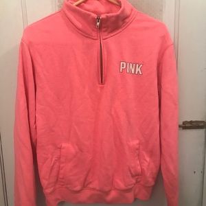 PINK quarter zip